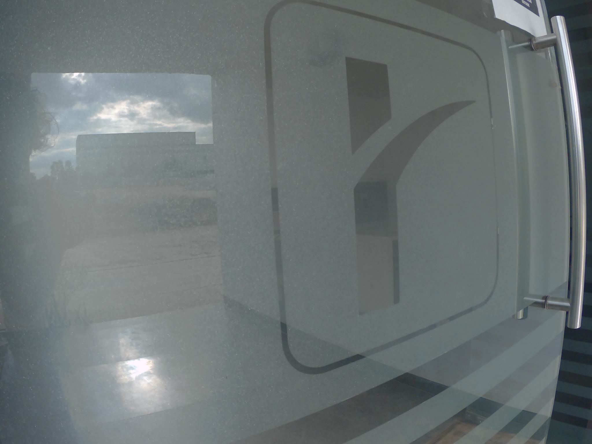 Rishi emblem at the entrance at Rishi Minerals